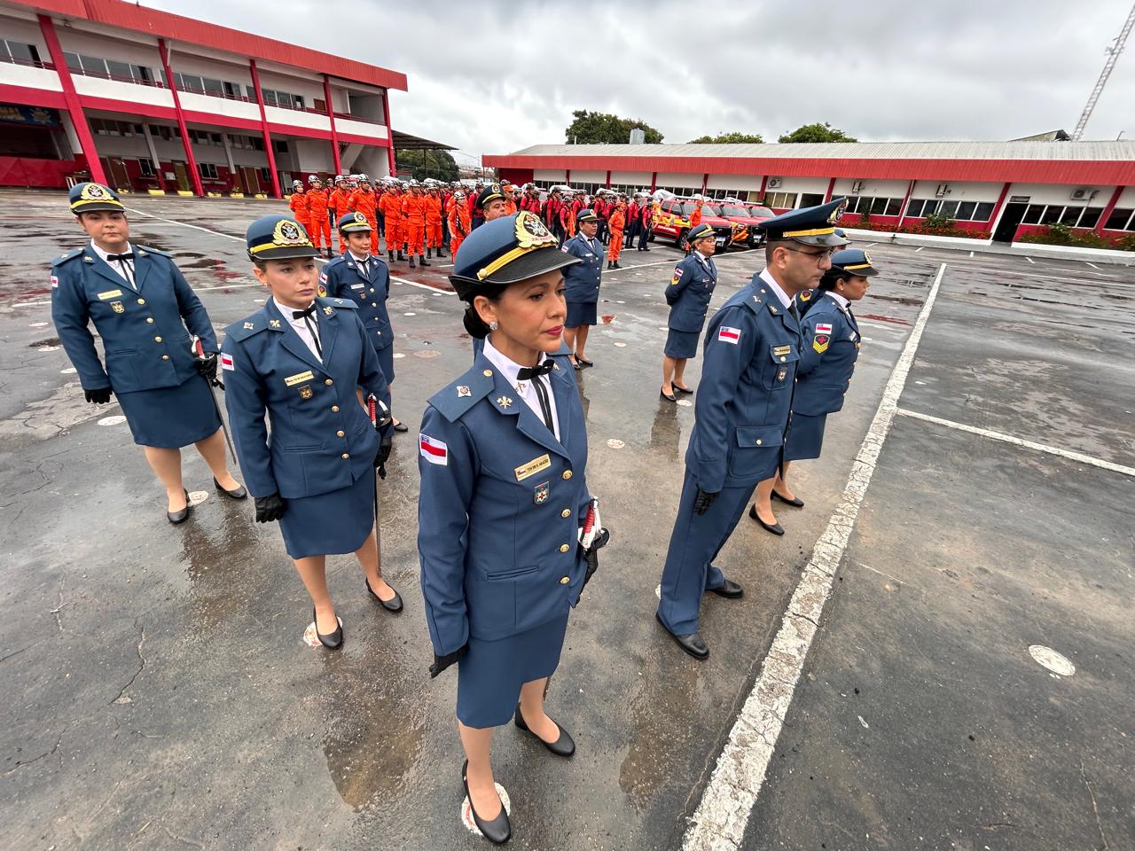 Corpo de Bombeiros conclui formação de oficiais e praças  da saúde